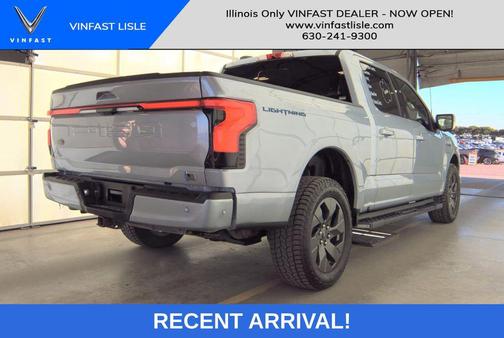 Iced Blue Silver Metallic 2022 Ford F-150 Lightning LARIAT