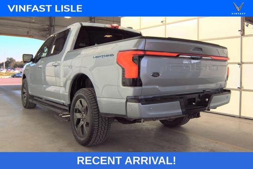 Iced Blue Silver Metallic 2022 Ford F-150 Lightning LARIAT