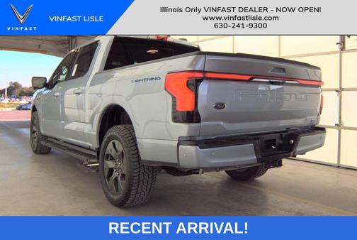 Iced Blue Silver Metallic 2022 Ford F-150 Lightning LARIAT