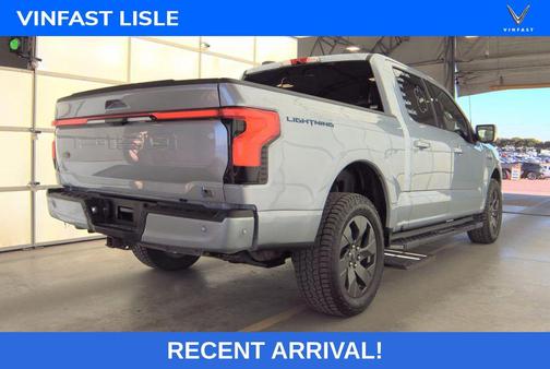 Iced Blue Silver Metallic 2022 Ford F-150 Lightning LARIAT
