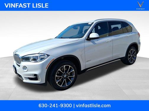White Metallic 2018 BMW X5 xDrive35i