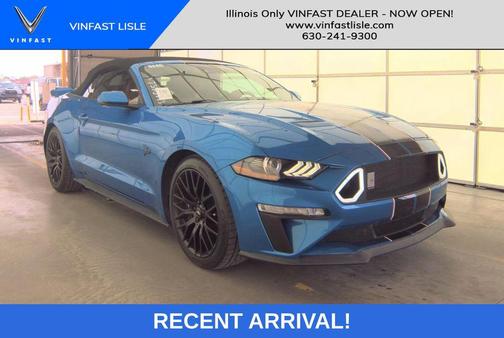 Blue Metallic 2019 Ford Mustang GT Premium