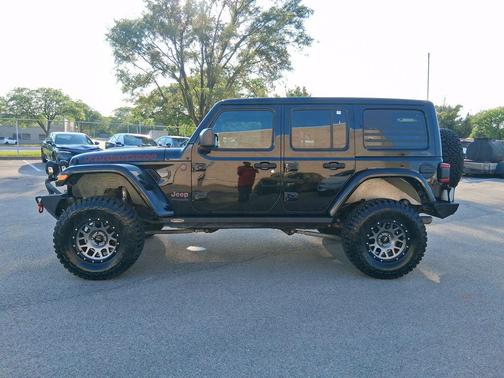 Black Clearcoat 2018 Jeep Wrangler Unlimited Rubicon