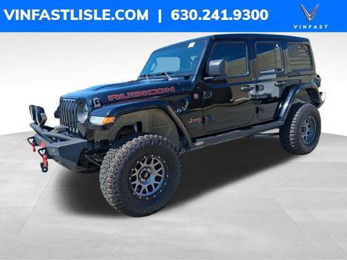 Black Clearcoat 2018 Jeep Wrangler Unlimited Rubicon