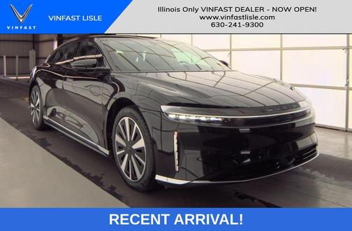 Infinite Black Metallic 2024 Lucid Air Touring