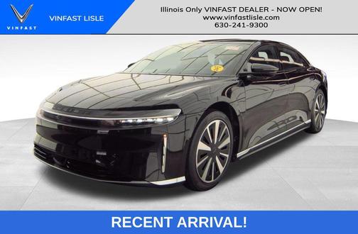 Infinite Black Metallic 2024 Lucid Air Touring