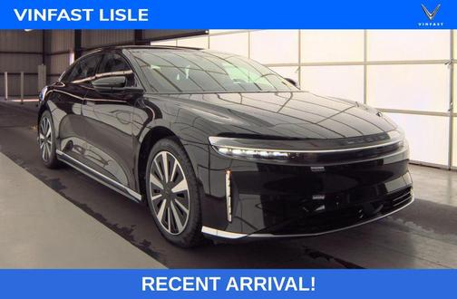 Infinite Black Metallic 2024 Lucid Air Touring