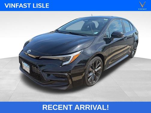 Midnight Black Metallic 2024 Toyota Corolla SE