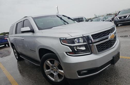 Silver Ice Metallic 2016 Chevrolet Suburban LT