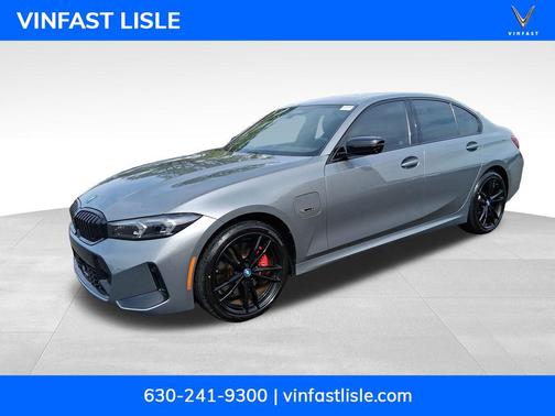 Gray Metallic 2023 BMW 330e xDrive