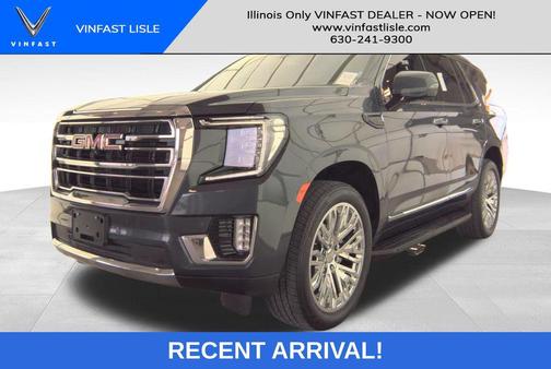 Dark Sky Metallic 2021 GMC Yukon SLT