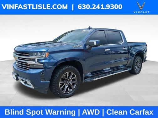 Northsky Blue Metallic 2021 Chevrolet Silverado 1500 High Country