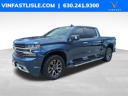 Northsky Blue Metallic 2021 Chevrolet Silverado 1500 High Country