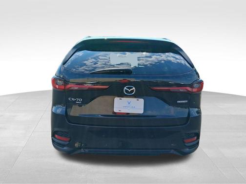 Jet Black 2025 Mazda CX-70 3.3 Turbo Preferred Package