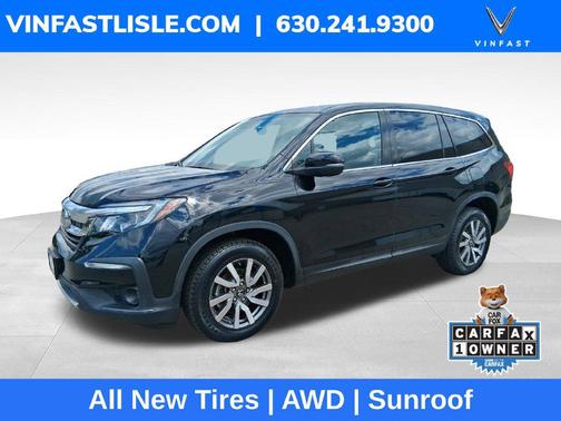 Crystal Black Pearl 2022 Honda Pilot AWD EX-L