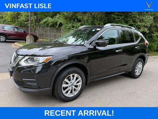 Magnetic Black 2018 Nissan Rogue SV