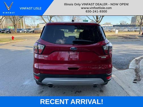 Ruby Red Metallic 2017 Ford Escape Titanium