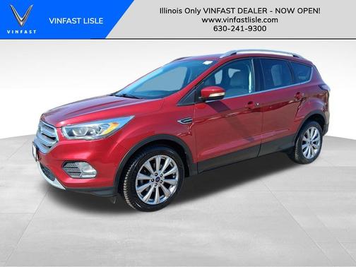 Ruby Red Metallic 2017 Ford Escape Titanium