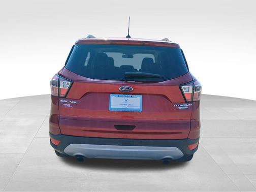 Ruby Red Metallic 2017 Ford Escape Titanium