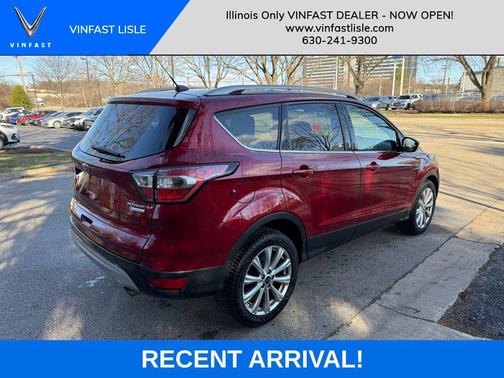Ruby Red Metallic 2017 Ford Escape Titanium