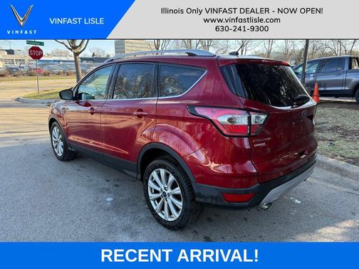 Ruby Red Metallic 2017 Ford Escape Titanium