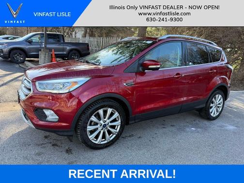 Ruby Red Metallic 2017 Ford Escape Titanium
