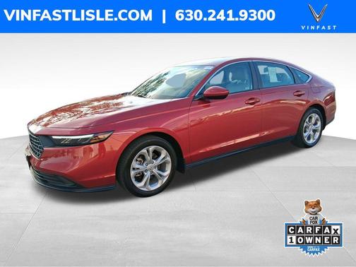 Radiant Red Metallic 2024 Honda Accord LX 1.5T