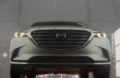 Sonic Silver Metallic 2021 Mazda CX-9 Grand Touring