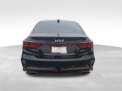 Aurora Black 2023 Kia Forte GT