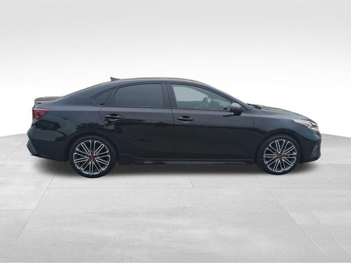 Aurora Black 2023 Kia Forte GT