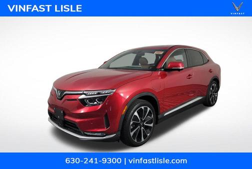 Crimson Red Metallic 2023 VinFast VF 8 Plus
