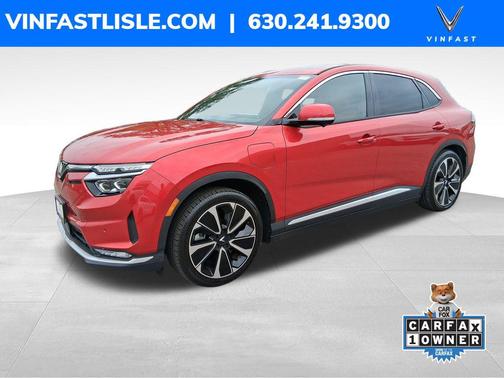 Crimson Red Metallic 2023 VinFast VF 8 Plus