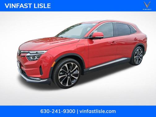Crimson Red Metallic 2023 VinFast VF 8 Plus