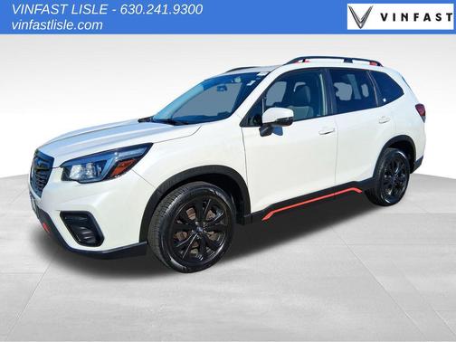 Crystal White Pearl 2019 Subaru Forester Sport