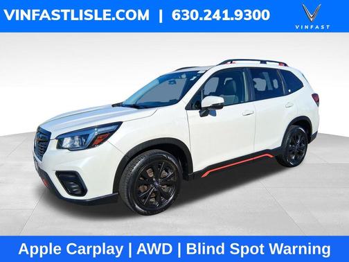 Crystal White Pearl 2019 Subaru Forester Sport