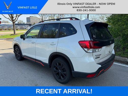 Crystal White Pearl 2019 Subaru Forester Sport