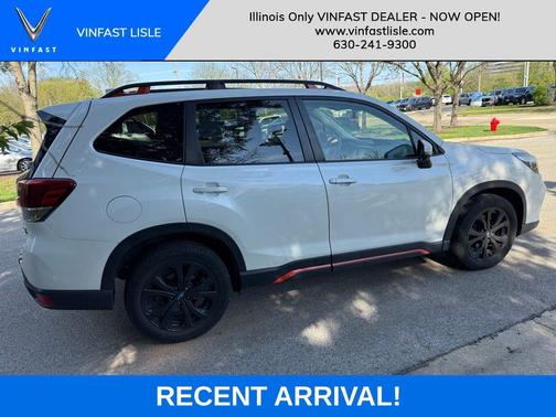 Crystal White Pearl 2019 Subaru Forester Sport