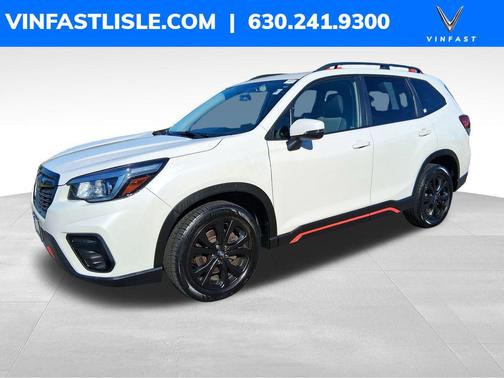 Crystal White Pearl 2019 Subaru Forester Sport
