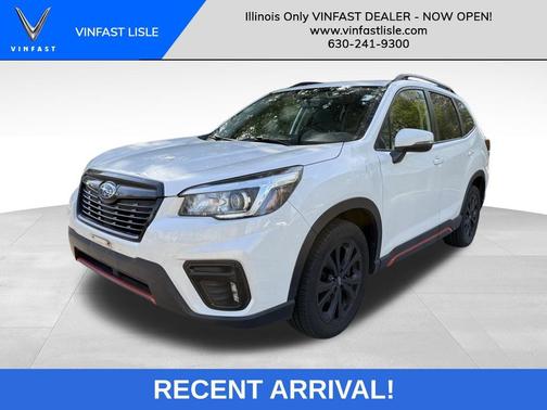 Crystal White Pearl 2019 Subaru Forester Sport