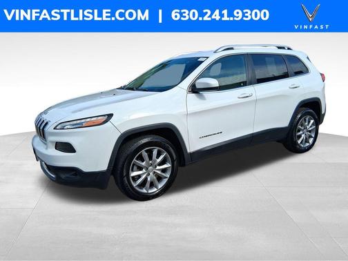 Bright White Clearcoat 2018 Jeep Cherokee Limited