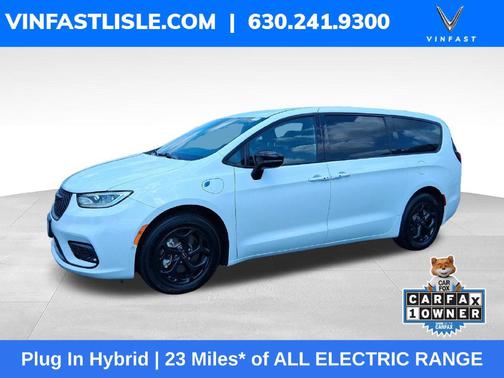 Bright White Clearcoat 2024 Chrysler Pacifica Hybrid S Appearance Pkg