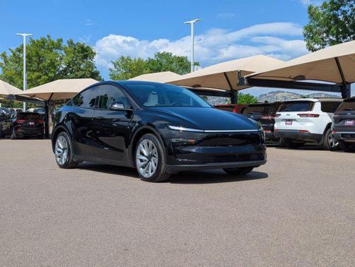 Black 2026 Tesla Model Y Long Range Launch Series