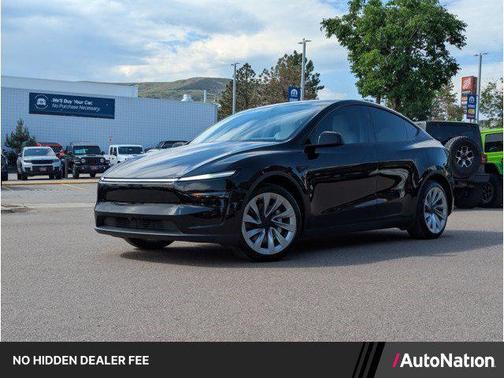Black 2026 Tesla Model Y Long Range Launch Series
