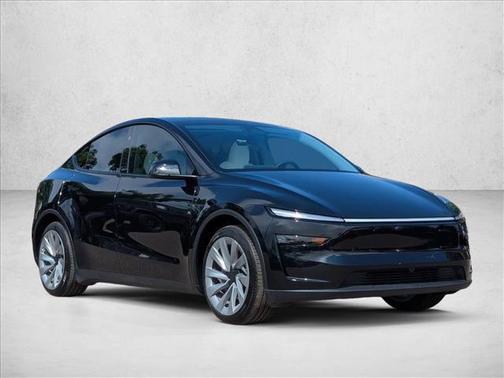 Black 2026 Tesla Model Y Long Range Launch Series
