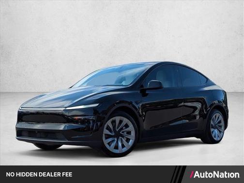 Black 2026 Tesla Model Y Long Range Launch Series