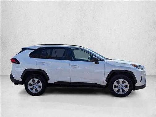 Super White 2019 Toyota RAV4 LE