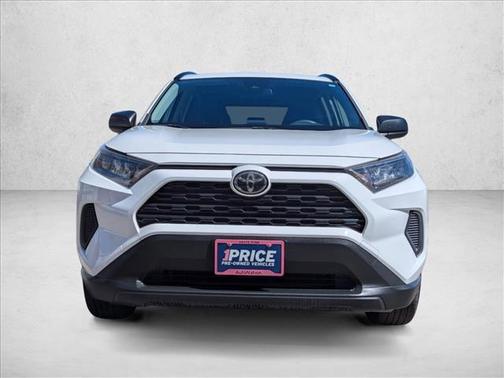 Super White 2019 Toyota RAV4 LE