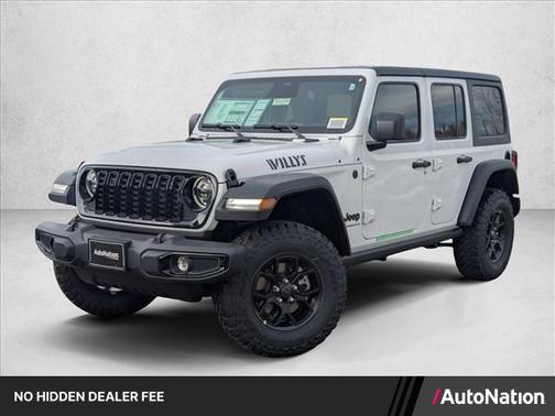 Bright White Clearcoat 2026 Jeep Wrangler Willys