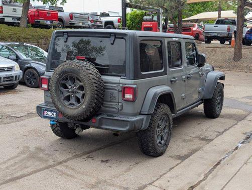 Sting-Gray Clearcoat 2023 Jeep Wrangler 4xe Base