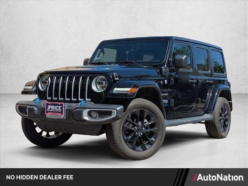 Black Clearcoat 2022 Jeep Wrangler Unlimited 4xe Sahara